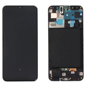 Display cu touchscreen Samsung Galaxy A50 A505 negru GH82-19204A, GH82-19713A, GH82-19714A