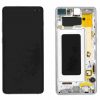 Display cu touchscreen Samsung Galaxy S10+ Plus alb