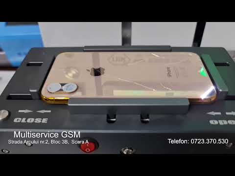 Inlocuire capac sticla iPhone X, Xs, XS MAX